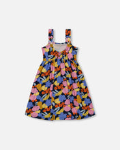 Load image into Gallery viewer, Deux Par Deux Fruit and Flower Print Dress
