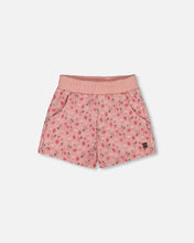 Load image into Gallery viewer, Deux Par Deux Strawberry Print Terry Shorts