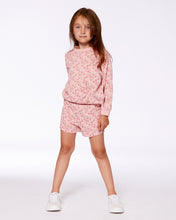 Load image into Gallery viewer, Deux Par Deux Strawberry Print Terry Sweatshirt