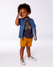 Load image into Gallery viewer, Deux Par Deux Light Navy Denim Shirt