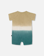 Load image into Gallery viewer, Deux Par Deux Henley Shortie Playsuit