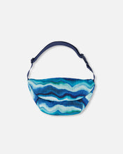 Load image into Gallery viewer, Deux Par Deux Blue Waves Fanny Pack