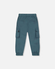 Load image into Gallery viewer, Deux Par Deux Cargo Jogger Goblin Blue