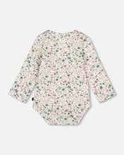Load image into Gallery viewer, Deux Par Deux Onesie and Grow Pant Off White Floral