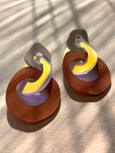 Load image into Gallery viewer, Dconstruct Triple Link Earrings