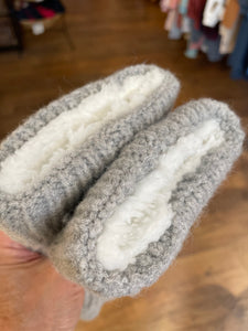Lemon Nordic Wool Slipper Socks