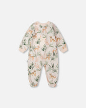 Load image into Gallery viewer, Deux Par Deux Leopard Print Sleeper