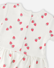 Load image into Gallery viewer, Deux Par Deux Strawberry Print Top and Short