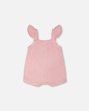 Load image into Gallery viewer, Deux Par Deux Strawberry Knit Shortie Playsuit