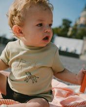 Load image into Gallery viewer, Deux Par Deux Jungle Animal Tee and Short