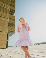 Load image into Gallery viewer, Deux Par Deux Lilac Stripe Dress