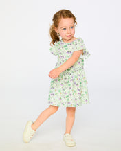 Load image into Gallery viewer, Deux Par Deux Clover Floral Jersey Dress