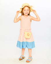 Load image into Gallery viewer, Deux Par Deux Poplin Chambray Dress