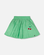 Load image into Gallery viewer, Deux Par Deux Cherry Twirl Skort