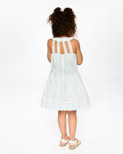 Load image into Gallery viewer, Deux Par Deux Stripe Tier Dress