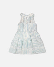 Load image into Gallery viewer, Deux Par Deux Stripe Tier Dress
