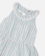 Load image into Gallery viewer, Deux Par Deux Stripe Tier Dress