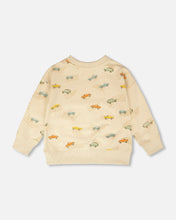 Load image into Gallery viewer, Deux Par Deux Jeeps Print Sweatshirt