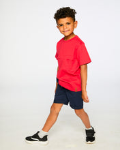 Load image into Gallery viewer, Deux Par Deux Stretch Twill Short Navy