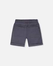 Load image into Gallery viewer, Deux Par Deux Stretch Twill Short Grey