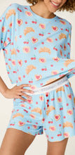 Load image into Gallery viewer, PJ Salvage Boyfriend Boxer Pastry Print PJ Set