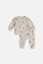 Load image into Gallery viewer, Deux Par Deux Top and Pant Fox Print