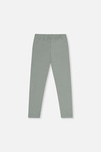Load image into Gallery viewer, Deux Par Deux Cute Cat Leggings Sage Green