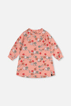 Load image into Gallery viewer, Deux Par Deux Dress Cats and Flowers
