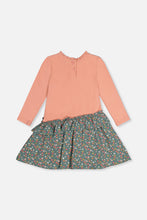 Load image into Gallery viewer, Deux Par Deux Ruffle Skirted Dress