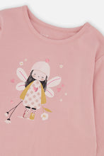 Load image into Gallery viewer, Deux Par Deux Angel Tee Pale PInk