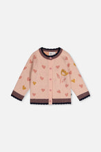 Load image into Gallery viewer, Deux Par Deux Knit Cardigan Dusty Pink