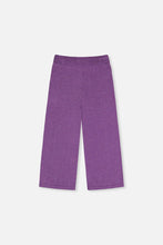 Load image into Gallery viewer, Deux Par Deux Knit Wide Leg Pant Violet