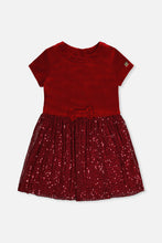 Load image into Gallery viewer, Deux Par Deux Dress Rumba Red