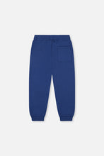 Load image into Gallery viewer, Deux Par Deux Fleece Jogger True Navy