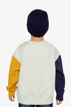 Load image into Gallery viewer, Deux Par Deux Smiley Face Fleece Sweatshirt