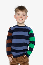 Load image into Gallery viewer, Deux Par Deux Multi Stripe Tee