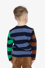 Load image into Gallery viewer, Deux Par Deux Multi Stripe Tee
