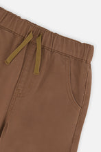 Load image into Gallery viewer, Deux Par Deux Stretch Twill Cargo Pant Brown