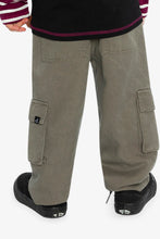 Load image into Gallery viewer, Deux Par Deux Stretch Twill Cargo Pant Grey