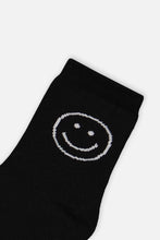 Load image into Gallery viewer, Deux Par Deux 3-Pack Socks Black Mix