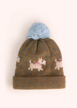 Load image into Gallery viewer, Powder UK Westie Hat and Mittens Moss