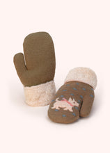 Load image into Gallery viewer, Powder UK Westie Hat and Mittens Moss