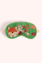 Load image into Gallery viewer, Powder UK Velvet Lavender Eye Masks Cozy Fox