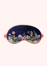Load image into Gallery viewer, Powder UK Navy Floral Hedgerow Eye Mask
