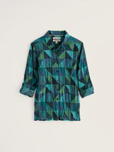 Load image into Gallery viewer, Seasalt Larissa Shirt Blanket Geo Estuary