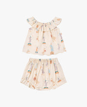 Load image into Gallery viewer, Petite Revery Ruffle Top and Short Carnivale