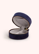 Load image into Gallery viewer, Powder UK Navy Floral Hedgerow Jewellery Box