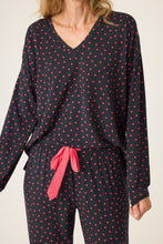 Load image into Gallery viewer, PJ Salvage Sweet Dreams Heart Print Modal PJ Set