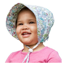 Load image into Gallery viewer, Cosmos Liberty of London Cotton Bonnet