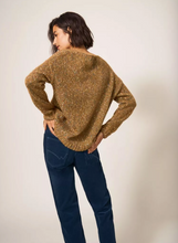 Load image into Gallery viewer, White Stuff UK Texture Sweater Brown Multi
